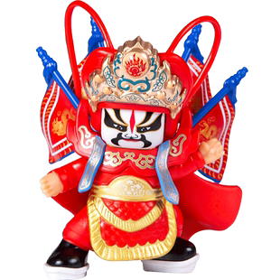 川剧变脸娃娃变脸玩具京剧脸谱玩偶摆件中国风四川成都礼品送老外