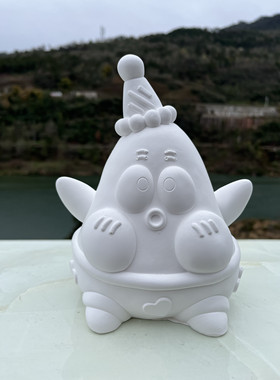 派大星石膏娃娃上色玩具di y