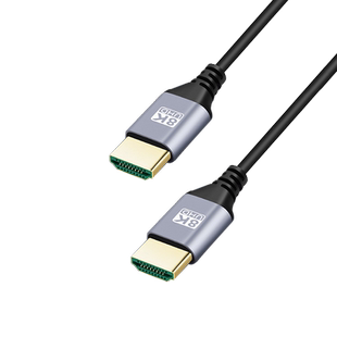 2.1版HDMI极细软超高清8K连接线电脑电视机相机监视显示器长线4K