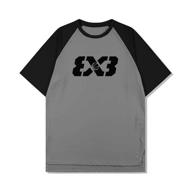 SUB美式3X3篮球运动T恤训练服宽松透气投篮服圆领吸汗短袖男潮-封面