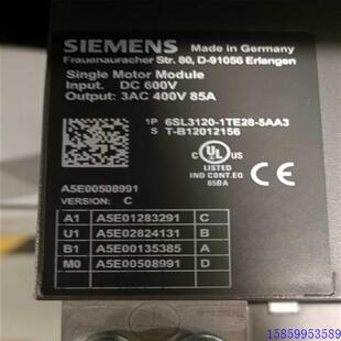 1TE28 议价产品驱动器6SL3120 5AA3适用