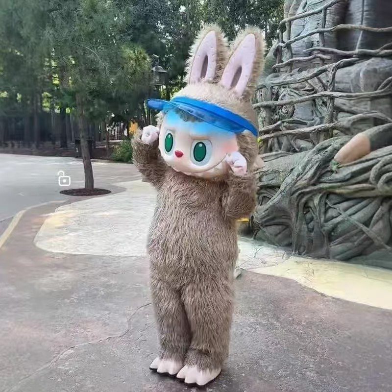 拉布布兔子精灵卡通人偶服装