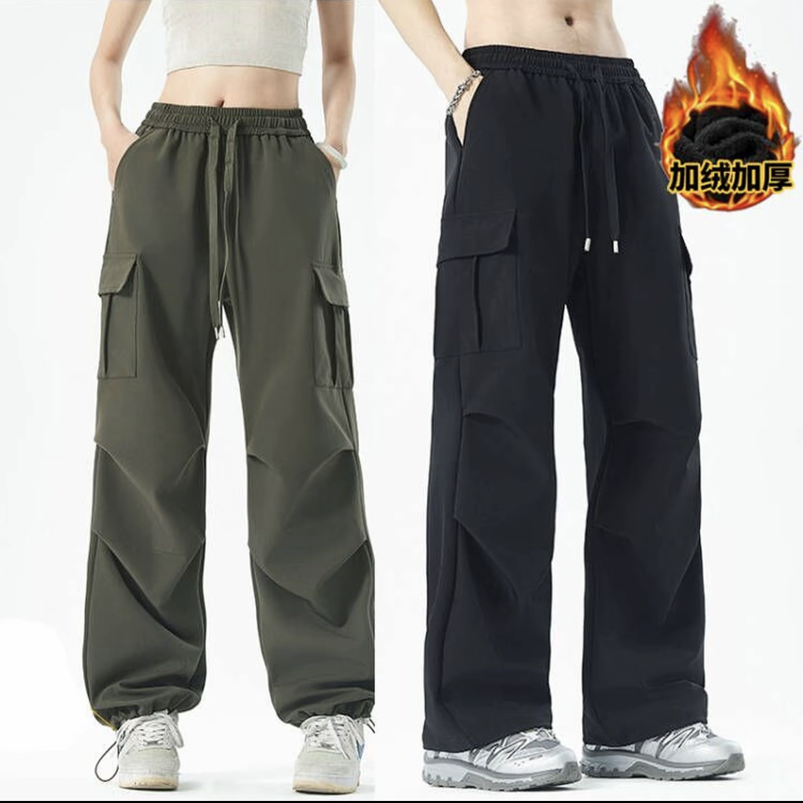 秒榜款！无敌加绒工装裤！2505,运动服/休闲服装,运动长裤,淘宝优惠券,粉丝福利购,淘宝优惠卷