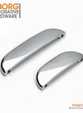 域堡 创意拉手 现代简约家具拉手抽屉拉手衣柜厨柜双孔把手 758