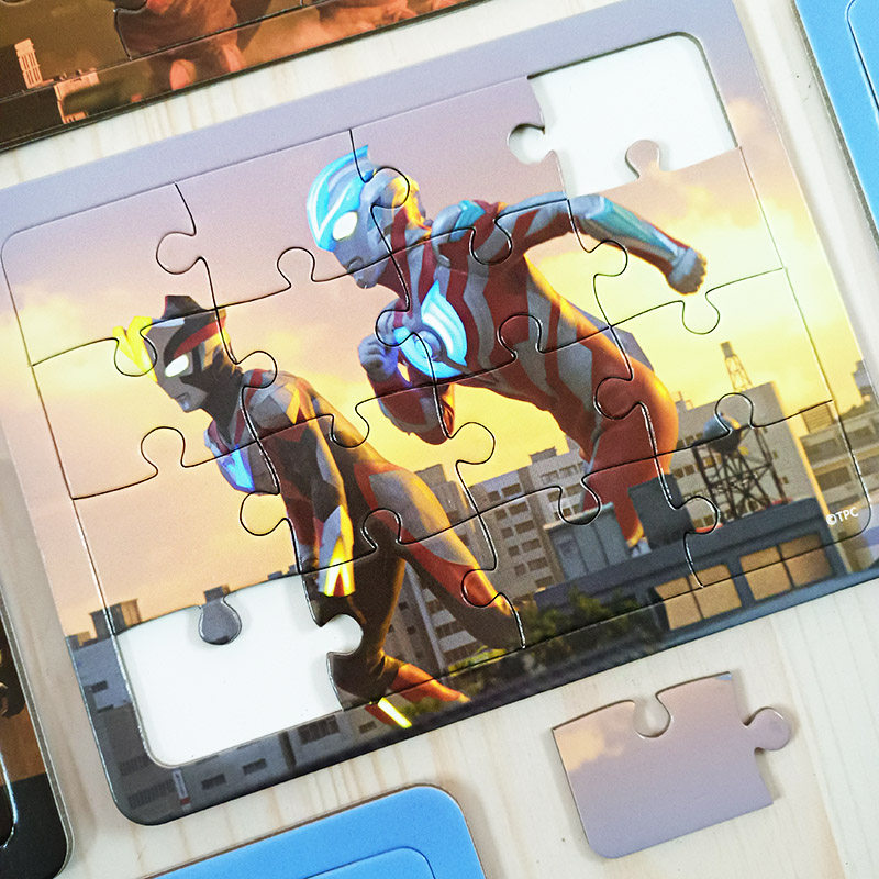 儿童奥特曼拼图3到6岁宝宝益智平图银河泰迦捷德赛罗泽塔男孩玩具