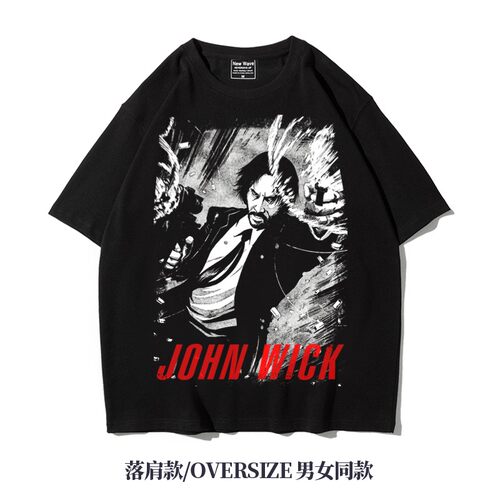 五分袖青少年服装宽松T恤