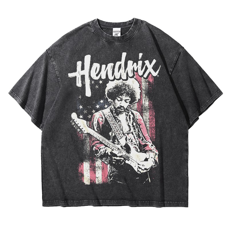 阿美咔叽重磅纯棉落肩T恤