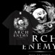 Arch Enemy旋律金属大敌乐队周边印花短袖 圆领夏纯棉T恤套头男女