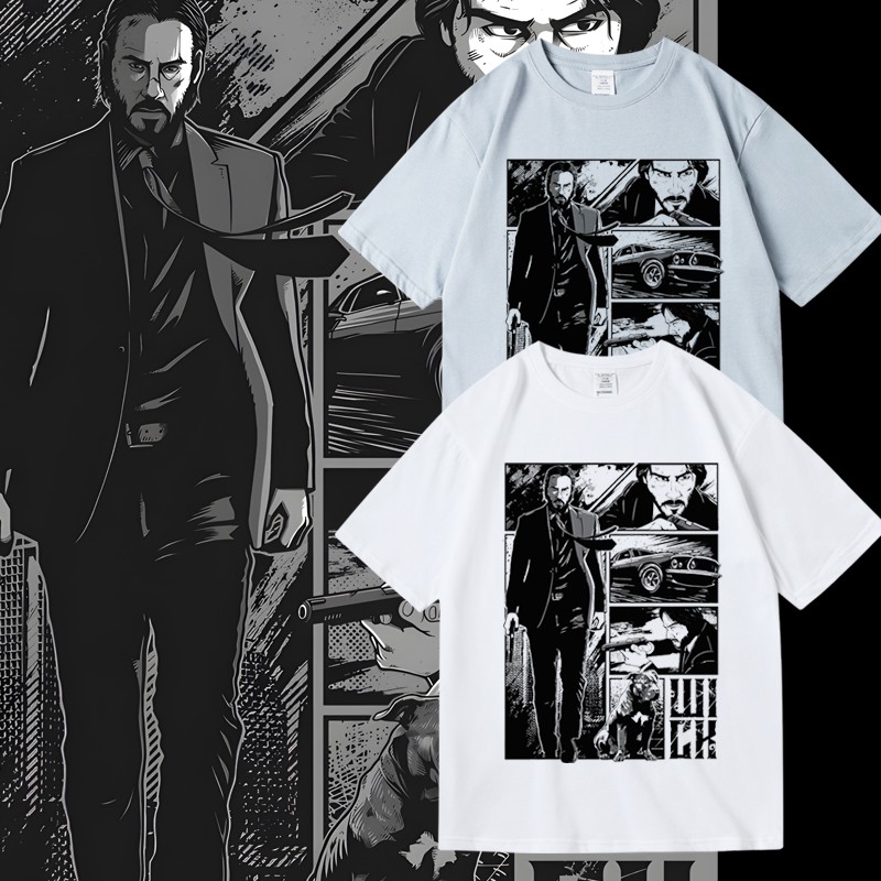 短袖圆领套头纯棉夏季T恤