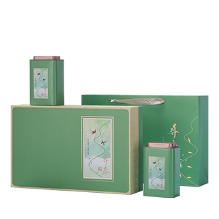 2025春茶新款茶叶包装盒半斤一斤装绿茶明前龙井碧螺春通用空礼盒