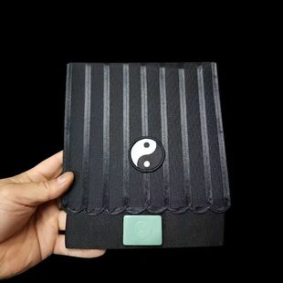 硬网纯阳巾道家帽子道士服装配饰道巾硬网纱太极九梁巾道士帽