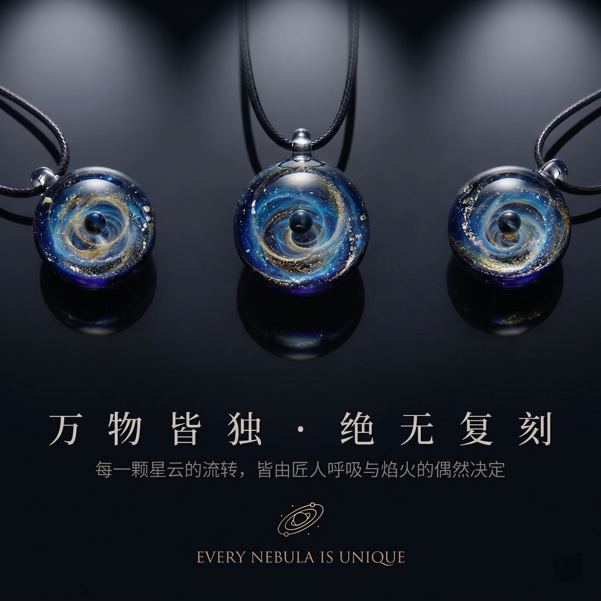送女朋友星空琉璃吊坠星辰创意小礼品毕业闺蜜情人节女生生日礼物