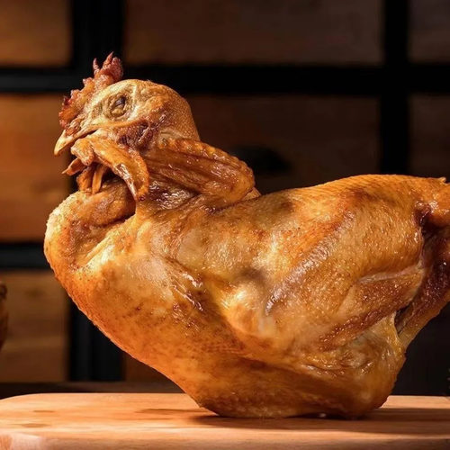 德州正宗扒鸡五香脱骨整只童子鸡