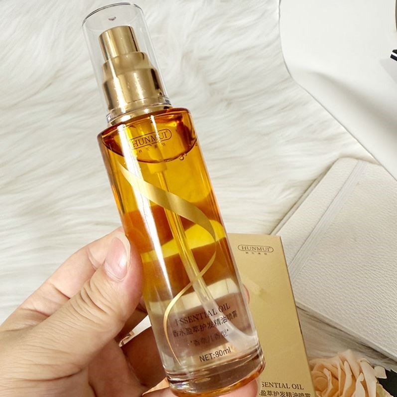 韩伦美羽香水盈萃护发精油喷雾修复干枯毛躁烫染受损柔顺蓬松持久