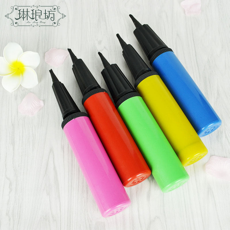 琳琅坊新款简约打气球专用枪气球手推式打气筒气球充气筒花艺辅材