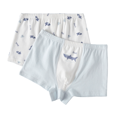 四季不夹PP莫代尔男童棉平角内裤