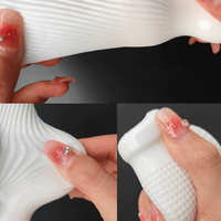 Concealed portable airplane cup male desensitization training penis exercise manual insertable simulated vaginal masturbation device thumbnail 8