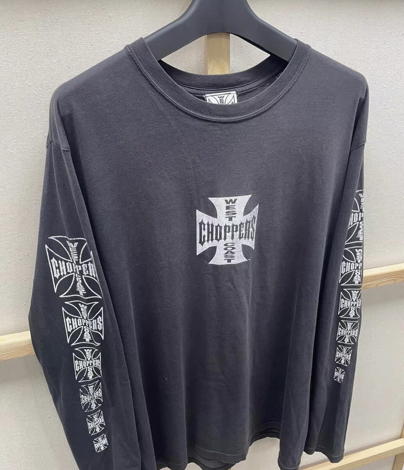 thumbnail for Independent WCC washed old long sleeve erd style