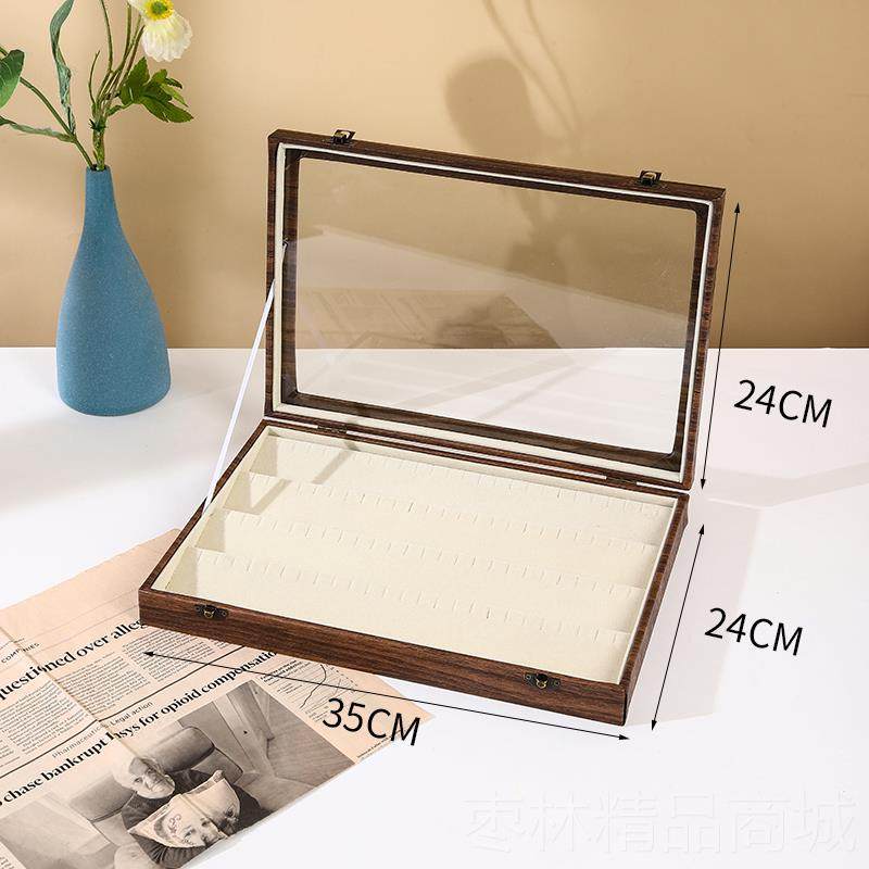 正品木皮大纹箱容防尘带盖珠宝首饰收纳盒戒指项链耳量环盒珠宝饰,饰品/流行首饰/时尚饰品新,首饰盒,淘宝优惠券,粉丝福利购,淘宝优惠卷