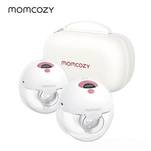 正品Momzy吸式奶器c电动o穿戴一体 免手扶静音便携双边全自动小奶