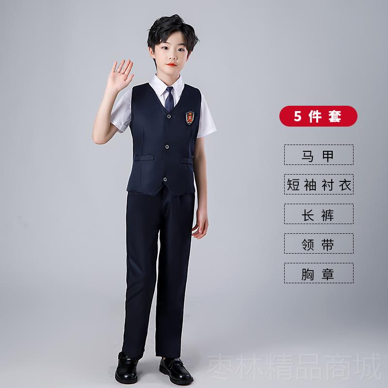 正品儿童合唱演出服学学院服风班服中小生诗校服歌朗诵舞台表演比