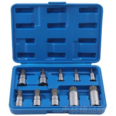 正品1众梅花批头筒套花型M8M10M2M14 大汽修工具 花键 旋具套筒头