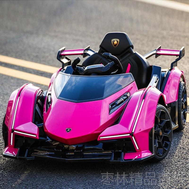正品兰博基尼童电动汽车男四轮遥控童车小儿玩具车可孩坐人女宝宝