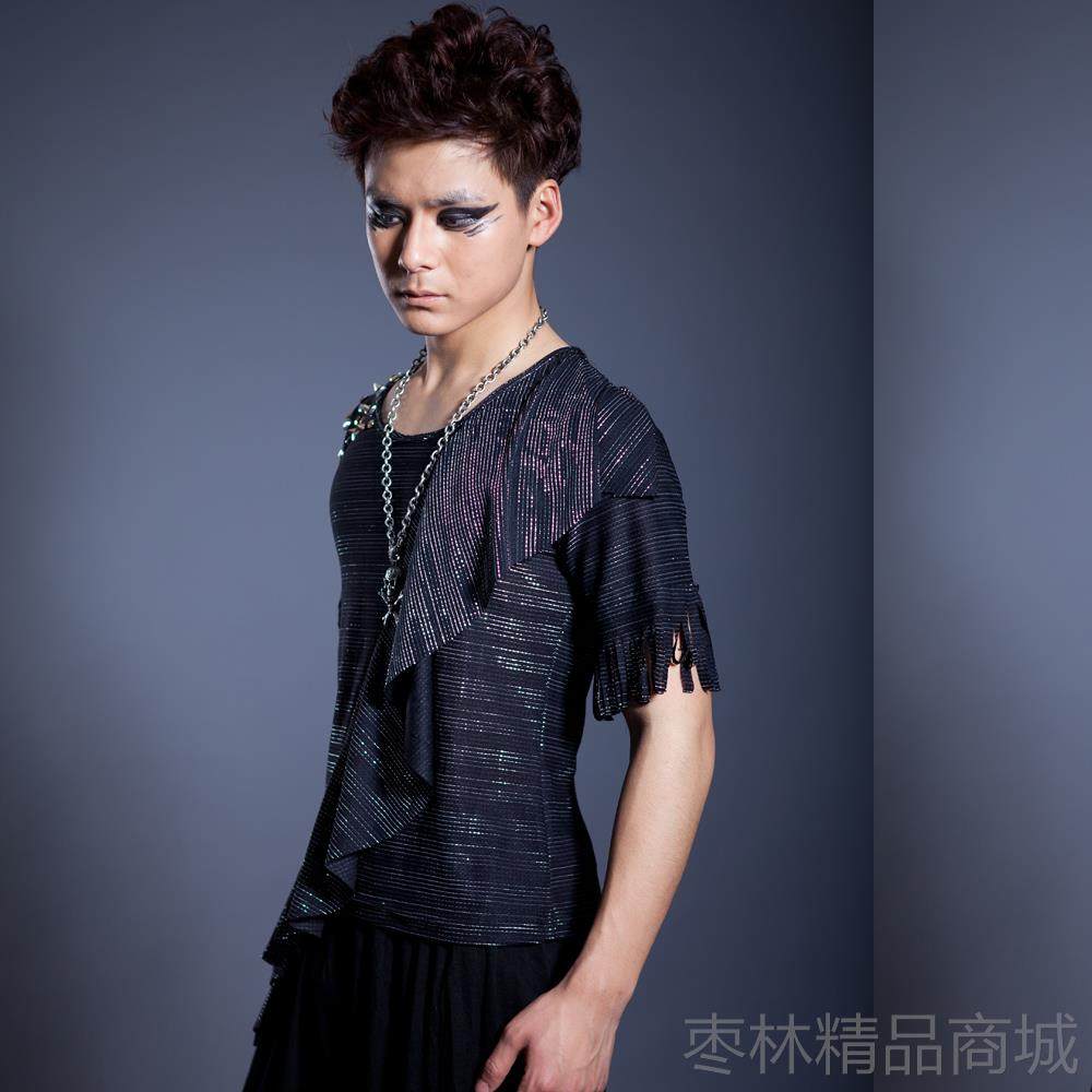 正品个性美衣服男潮 流非主流男装工作服发韩版夜店 舞台演出服不