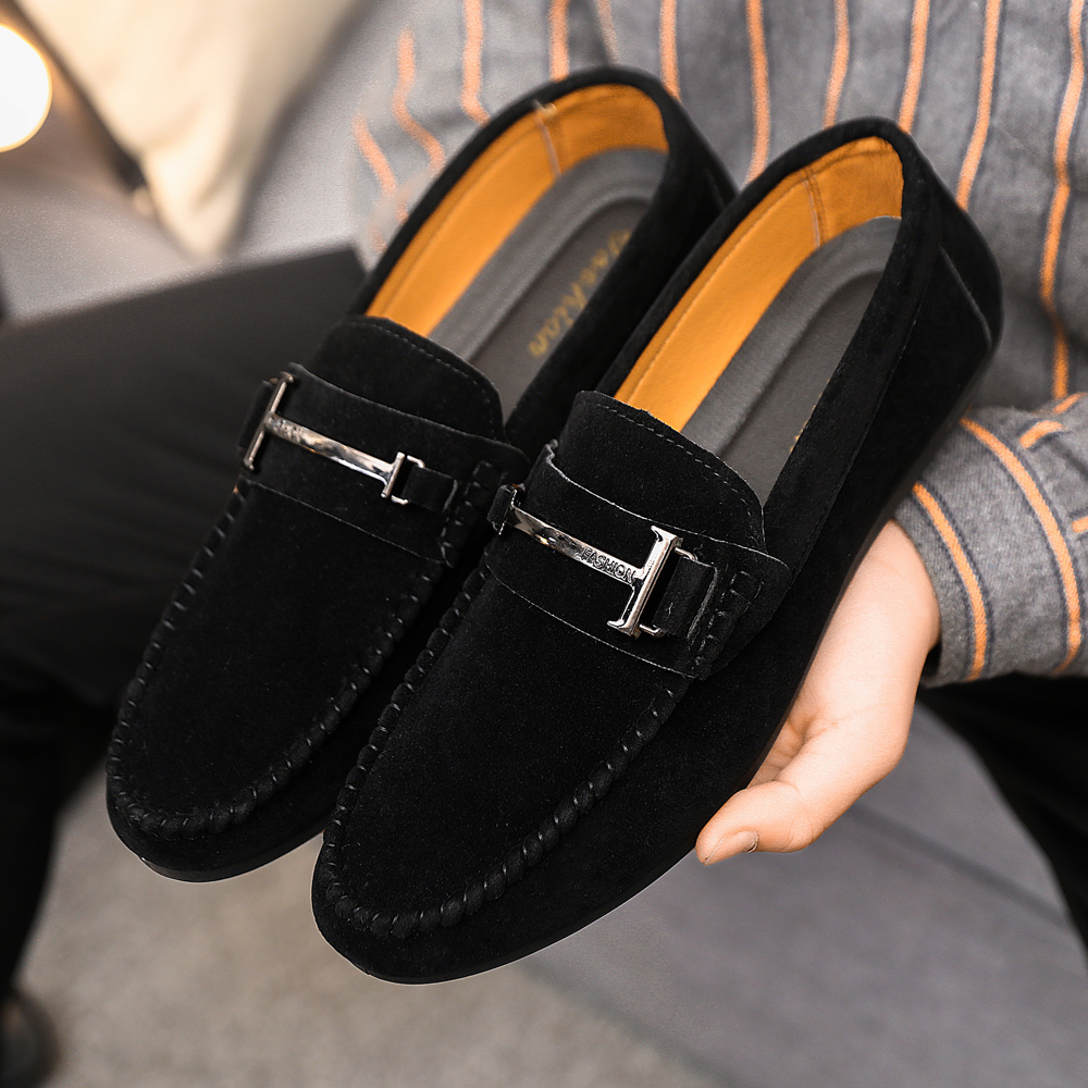 2025新款豆豆鞋男夏季潮流休闲