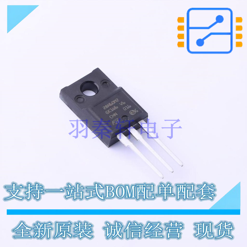 场效应管(MOSFET) STF28N60M2 TO-220F-3 ST 全新原装正品