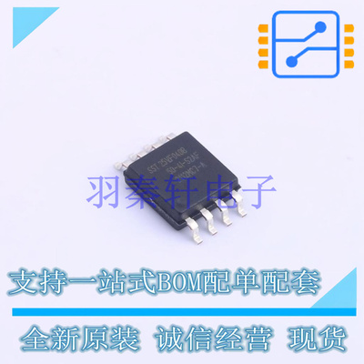 NOR FLASH SST25VF040B-50-4I-S2AF-T SOIC-8-208mil MIC 全新原