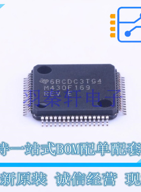 单片机(MCU/MPU/SOC) MSP430F169IPMR LQFP-64(10x10) TI 全新原