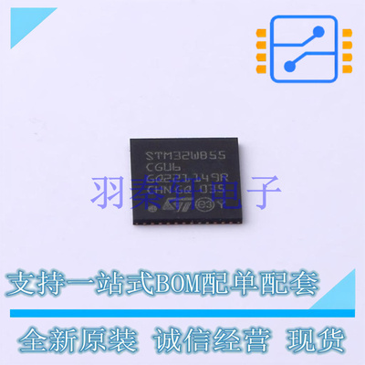 单片机(MCU/MPU/SOC) STM32WB55CGU6 UFQFPN-48 ST 全新原装进口