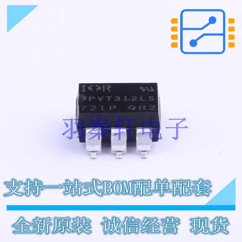 固态继电器-MOS输出(PhotoMOS) PVT312LS-TPBF SMD-6P 全新原装进