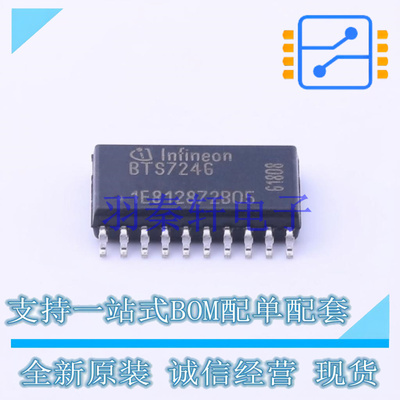 功率电子开关 BTS724G SOP-20 全新原装进口