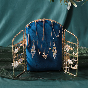 饰品展示架店铺创意多功能挂项链耳环架子展示板首饰收纳展示架