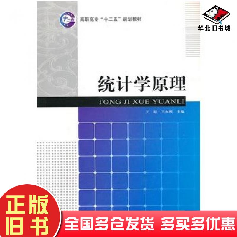正版旧书统计学原理王超王永刚主编经济科学出版社9787505895799