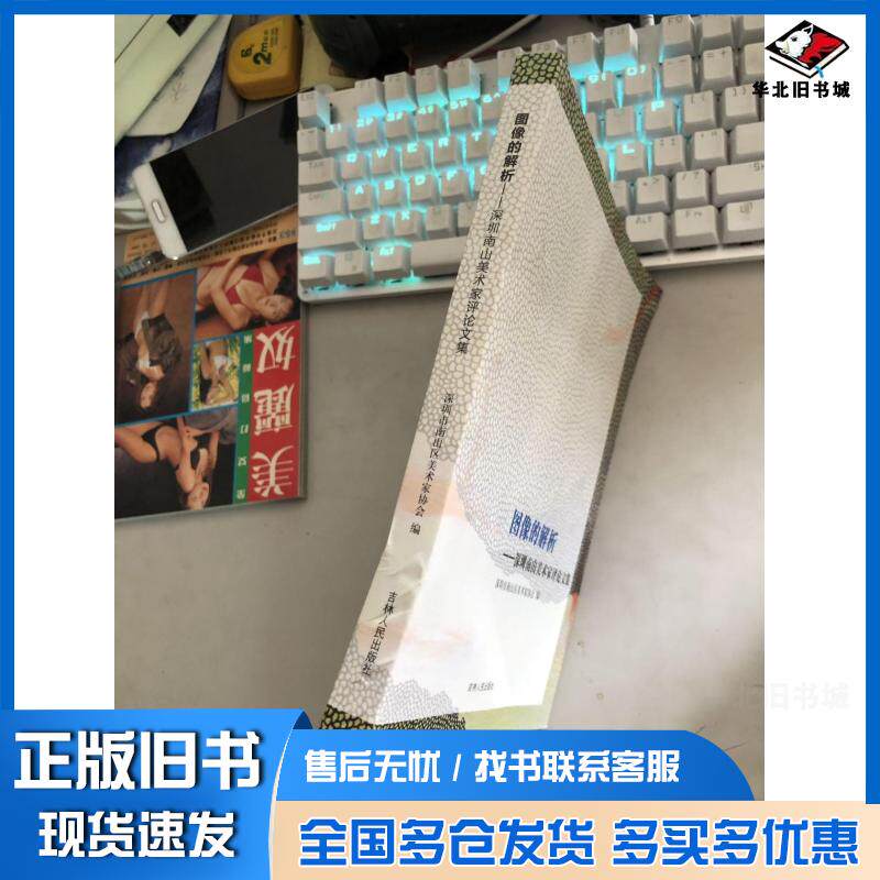 正版旧书图像的解析--深圳南山美术家评论文集钟曦主编吉林人民出版社9787206150432