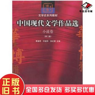 正版旧书中国现代文学作品选小说卷第2版黄曼君许祖华孙红震华中师范大学出版社9787562238270