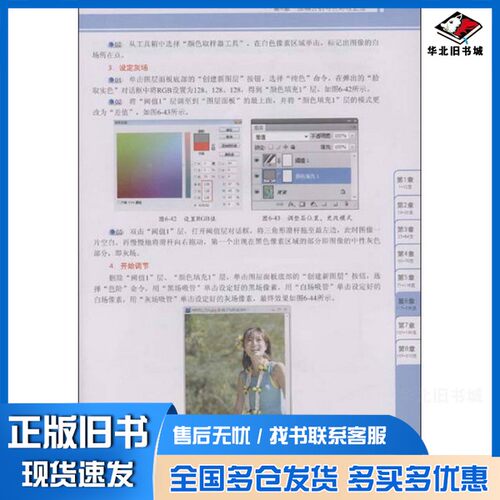 正版旧书Photoshop数码影像馆  数码照片处理典型实例张伟编著出版社9787802483941
