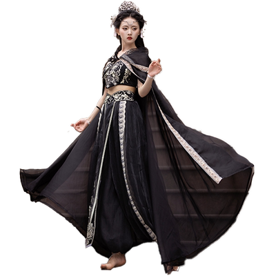 异域风汉服西域汉元素敦煌飞天