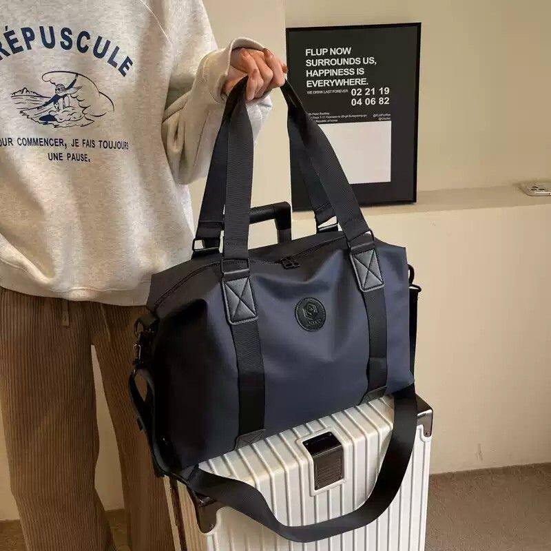 短途旅行包大容量手提包单肩外出旅游收纳袋干湿分离运动健身包男