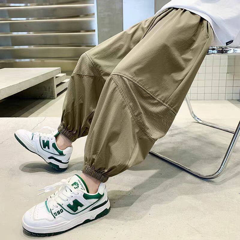 男童裤子夏季新款薄款口袋休闲