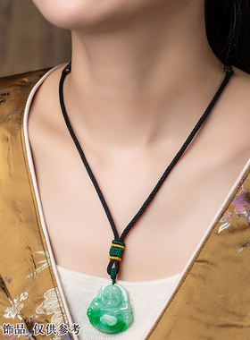 艺楷手工编织翡翠玉绳子吊坠挂绳蜜蜡项链绳挂件绳高货绳毛衣链绳