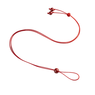 细皮绳平安扣玉吊坠绳子穿小孔戒指专用免绑绳黄金吊坠挂绳项链绳