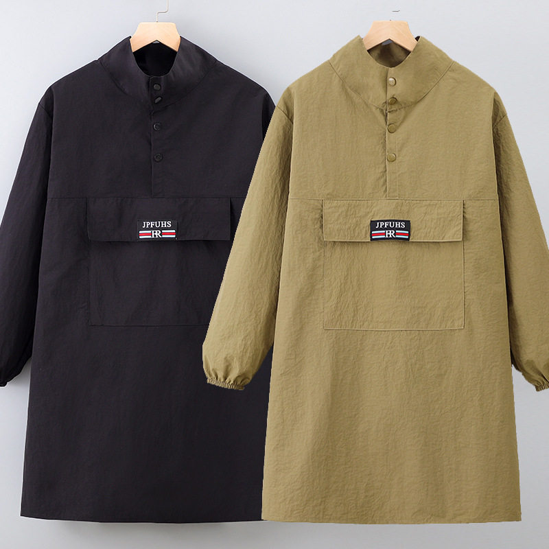 新款高领时尚带袖罩衣男女家用透气防泼水长袖围裙做饭厨房工作服,家庭/个人清洁工具,围裙套装,淘宝优惠券,粉丝福利购,淘宝优惠卷