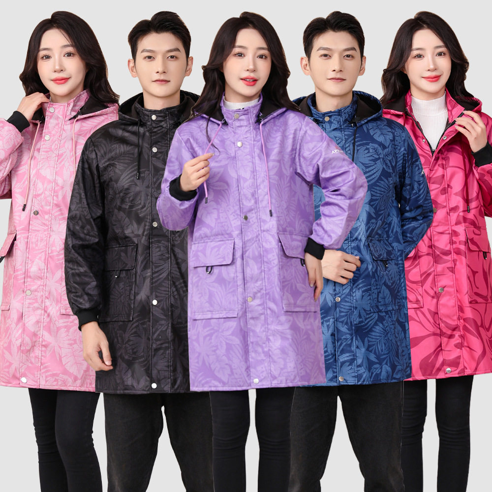 新款加绒加厚罩衣大人女厨房防水防污围裙冬季长袖工作服护衣大褂,家庭/个人清洁工具,围裙套装,淘宝优惠券,粉丝福利购,淘宝优惠卷