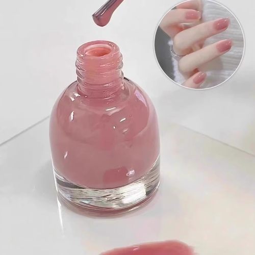 【下单立减30】裸色指甲油显白快干秋冬ins果冻色流行色气质JT