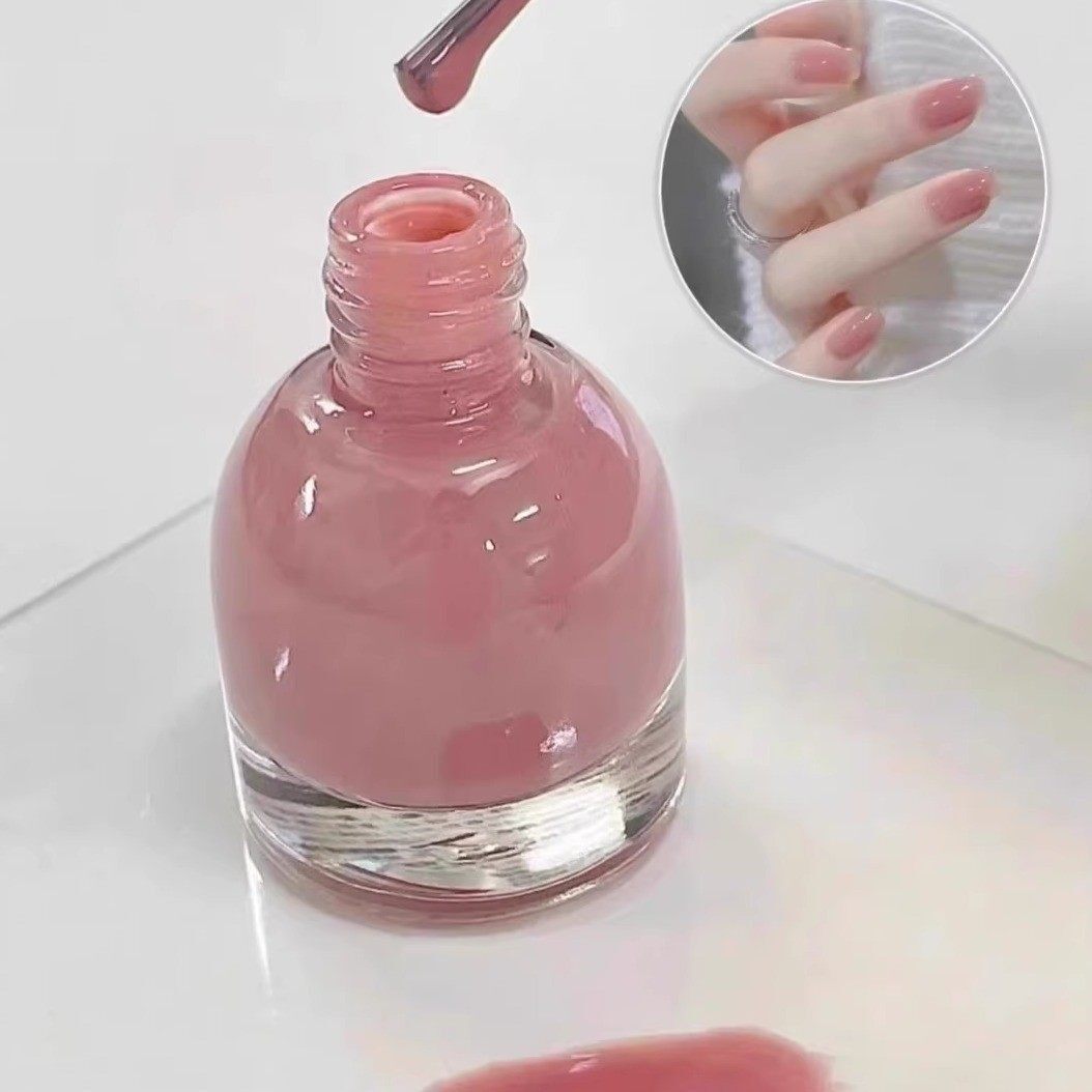 【下单立减50】裸色指甲油显白快干秋冬ins果冻色流行色气质JT