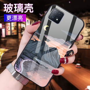 oppoA72手机壳opa52玻璃保护A72n硅胶套opa32全包oppa53防摔opopa软边硬壳PDYM20男女5g0pp0水墨画5g网红新款